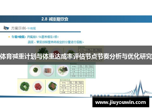 体育减重计划与体重达成率评估节点节奏分析与优化研究